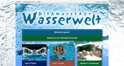 Desktop Screenshot of dithmarscher-wasserwelt.de